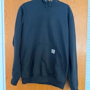 Carhartt Black Sweatshirt with Logo Patch